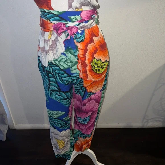 Mara Hoffman Colorful Floral Jumpsuit - Picture 8 of 9